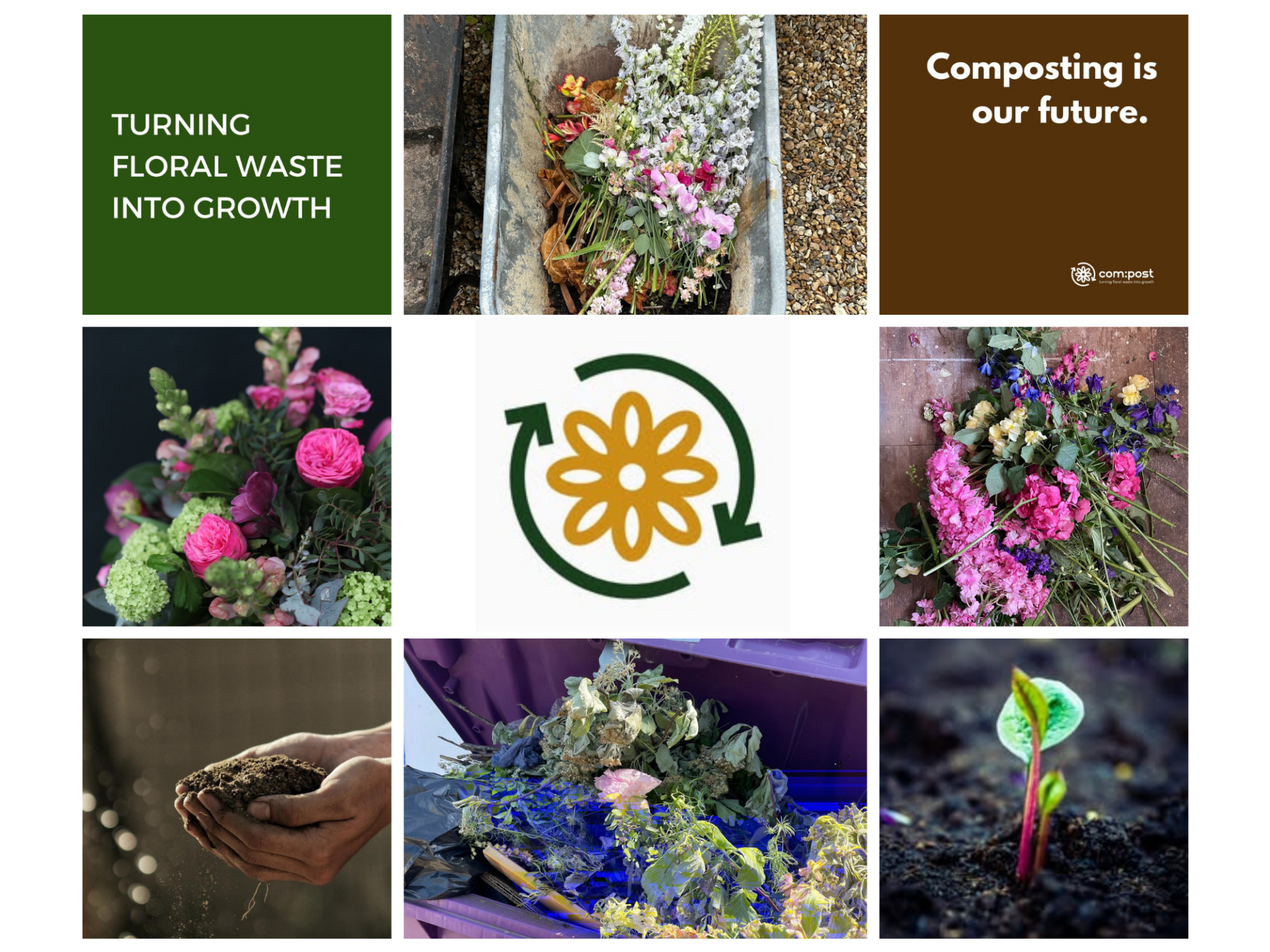 Composting floral waste to bring growth to our industry