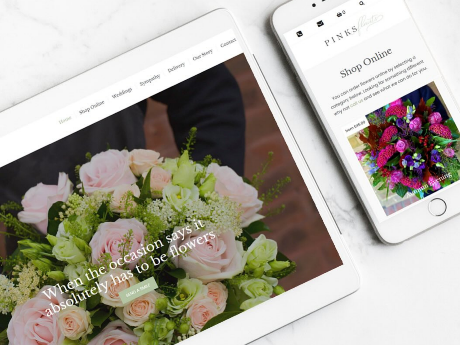 Website for florists
